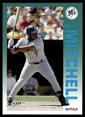 1992 Fleer Update Kevin Mitchell Seattle Mariners #U-56 - Image 1 of 2