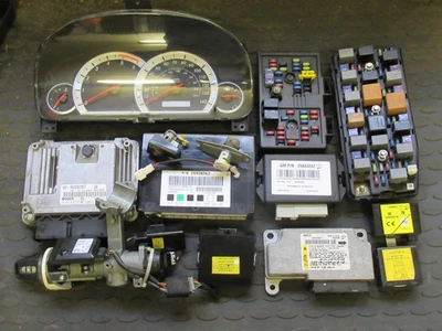 SET SERRATURA ECU CHEVROLET CAPTIVA LTX 07-10 SPEEDO KIT CHIAVE ACCENSIONE 2.0 VCDI Z20S1 - Immagine 1 di 4