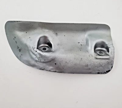 Porsche 944 924S oil filter cooler heat shield w bolts HAS CRACK - Image 1 of 4