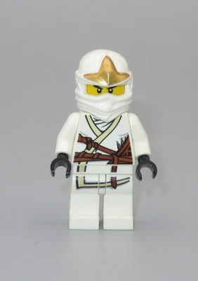 LEGO Zane ZX Rise of the Snakes White  Ninjago minifigure Ninja 9445 9449 9440 - Image 1 of 2