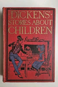 Dickens Stories About Children By Elizabeth Merchant Illustrated In Color HC VTG - Imagen 1 de 19
