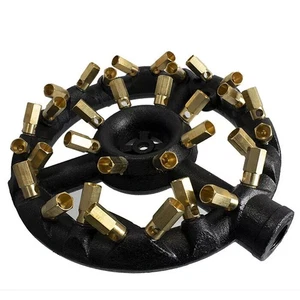 32 JET BURNER NG/LPG COMMERCIAL CATERING STOCKPOT COOKER & WOKS SIDE ENTRY ⇓ - Picture 1 of 7