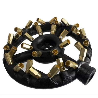 32 JET BURNER NG/LPG COMMERCIAL CATERING STOCKPOT COOKER & WOKS SIDE ENTRY ⇓ - Image 1 of 4