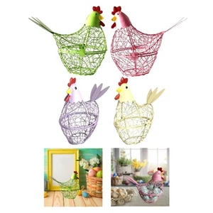 Egg Holder Small Multifunctional Food Storage Organizer Chicken Shape Design - Picture 1 of 23