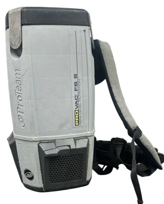 Aspiradora ProTeam ProVac FS 6 con mochila, gris. Ver descripción. Foto 1 de 4