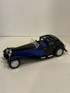Matchbox Models of Yesteryear 1930 Bugatti Royale Blue and Black Y45 - Picture 1 of 4