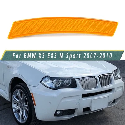 Right Front Bumper Side Marker Light Reflector For 2007-2010 BMW X3 E83 M Sport Foto 1 de 4