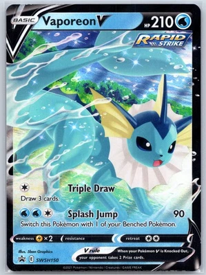 Vaporeon V - SWSH150 Near Mint SWSH: Sword & Shield Promo Cards Pokemon Shipnow - Image 1 of 2