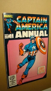 CAPTAIN AMERICA ANNUAL *HIGH GRADE* VS COSMIC CUBE DOUBLE SIZE MARVEL - Bild 1 von 2
