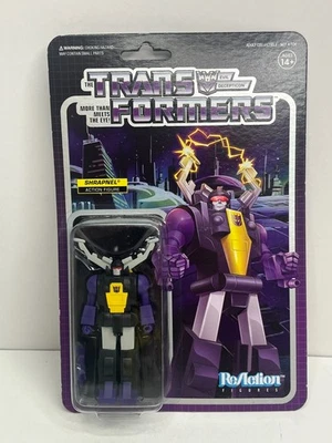 EXCLUSIVE SUPER7 TRANSFORMERS SHRAPNEL ACTION FIGURE MOC REACTION NEW - Image 1 of 4