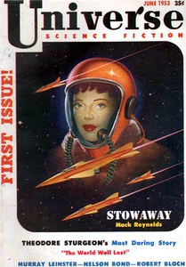 Universe Science Fiction 1ST ISSUE Robert Bloch MACK REYNOLDS Theodore Sturgeon - Picture 1 of 1