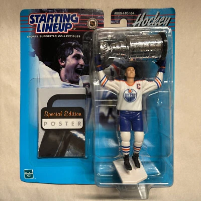 Wayne Gretzky 2000 Starting Lineup NHL Stanley Cup W/ Special Edition Poster - Image 1 of 4