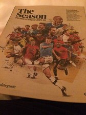 The Guardian Uk ENGLISH PREMIER LEAGUE 2019-20 Preview Complete Guide