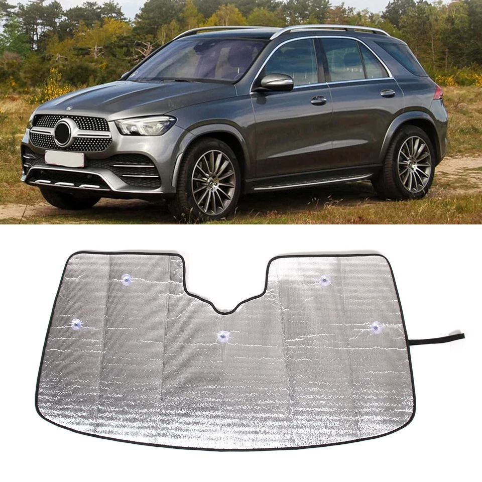 Parabrisas Ventana Parasol Cubierta Visera Bloque UV para Mercedes-Benz GLE 2020-25 Foto 1 de 4
