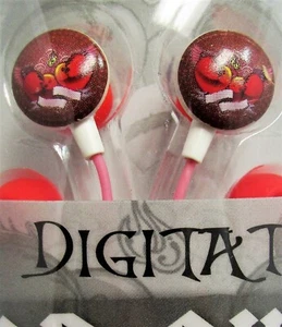 Menge 3 Flying Hearts Ohrstöpsel In-Ear Kopfhörer Digitat Konzepte DCFH002 pink - Bild 1 von 5