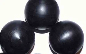 POLYPROPYLENE BALL 2" BLACK 100 PIECES HOLLOW 8 GRAMS 11609-158 - Picture 1 of 1