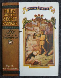 1913 Frizt & The Secret Passage von Adele Thompson - Davis Cook Pub. - 15 Seiten DD - Bild 1 von 5