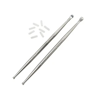 2pcs Tonsil Stone Removal Pick Tonsillolith Premium Tool Stainless Steel Oral... - Picture 1 of 7
