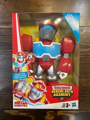 Transformers Mega Mighties Rescue Bots Academy Heatwave Fire Bot Hasbro Kids Toy - Image 1 of 4
