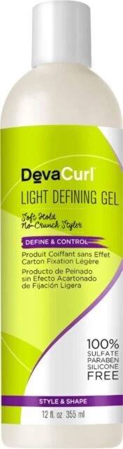 DevaCurl Light Defining Hair Gel with soft hold 12 oz-defined and frizz_free - Image 1 of 1