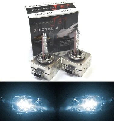HID Xenon D1S Two Bulbs Head Light 6000K White Bi-Xenon Replace Dual Beam H/L - Image 1 of 4