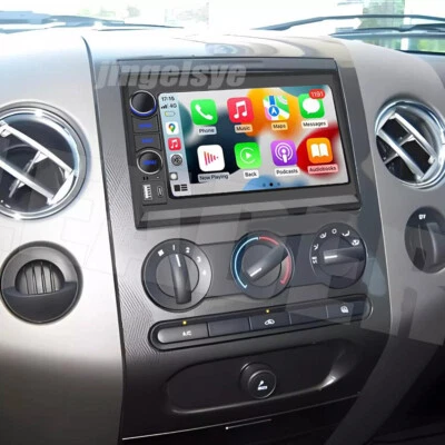 Reproductor de radio Android12 GPS navegación para Ford F150 F-150 2004-2008 Apple Carplay + cámara Foto 1 de 4