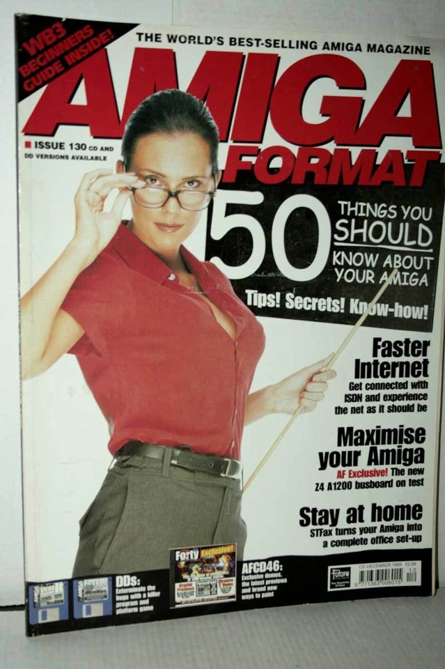 RIVISTA AMIGA FORMAT NUMERO 130 DICEMBRE 1999 USATA EDIZIONE INGLESE VBC 48788 - Immagine 1 di 1