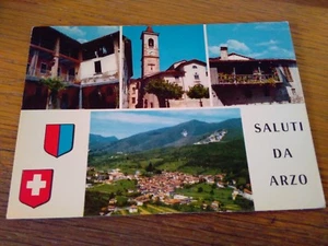145364  VECCHIA CARTOLINA DI ARZO CANTON TICINO - Picture 1 of 1