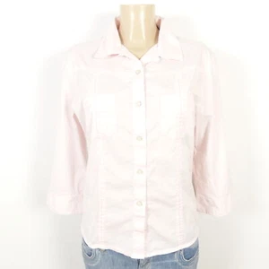 Camicia donna Bogner rosa taglia L 40 - Foto 1 di 3