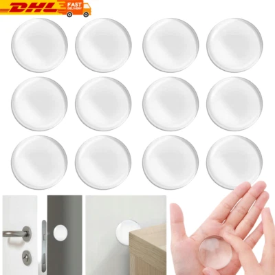 12x Türpuffer Türstopper selbstklebend Tur-Wand-Gummi-Anschlag-Puffer 50 mm - Bild 1 von 4