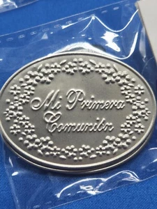 RECUERDOS Repujado 16 pcs. Primera Comunion  SILVER embossing  foil  tags  - Picture 1 of 2