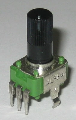 Alpha 5 kOhm Linear Taper - Insulated 6mm Shaft - B5K - 5000 Ohm - 280 Degree - Image 1 of 4