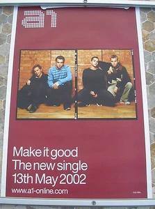 A1 Make It Good promo poster 30 x 20 2002 - Imagen 1 de 1