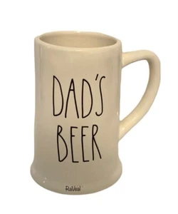 Rae Dunn Dad’s Beer großer Keramikkrug Stein Geburtstag Vatertag Weihnachtsgeschenk - Bild 1 von 1