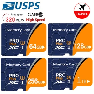 Micro SD Card Memory 256GB 1024GB Lot Extreme Ultra High Speed Class 10 TF Card - Picture 1 of 17