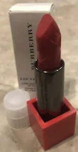 BURBERRY LIP VELVET LIPSTICK Long Lasting Matte 413 Pomegranate Pink T. Cap - Picture 1 of 1
