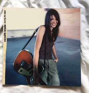 Meredith Brooks Blurring the Edges Flat Square 1997 Promo Poster 12x12 RARE - Picture 1 of 2