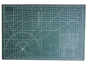 A1, A2, A3, A4, A5 CUTTING MAT NON SLIP SELF HEALING PRINTED GRID LINES - Picture 1 of 17