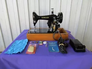 SINGER SEWING MACHINE 99K Foot Controller w/Lid 1958 Vintage - Bild 1 von 13