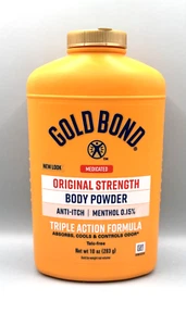 Gold Bond Medicated Original Strength Body Powder, 10 oz., Talkumfrei, Anti-Juckreiz - Bild 1 von 4