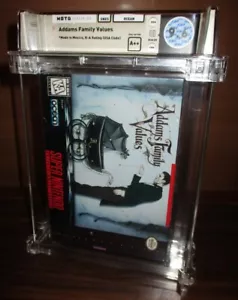 Addams Family Values (Super NES, SNES, 1995) NEW Sealed V-Seam WATA 9.6 A++ - Picture 1 of 8