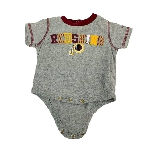 NFL Washington Redskins Short Sleeve Bodysuit Unisex 3-6 Months Cover