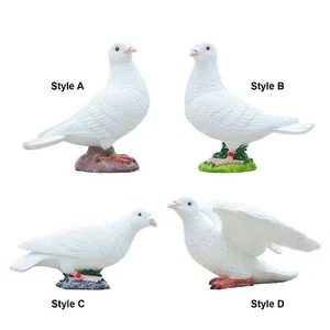 Simulation Pigeon Decorative Figures Fake Birds Model for Party Home Office - Picture 1 of 64