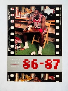 1998 UD Timeframe23 (86-87) Michael Jordan #16 Bulls Win 40 Games NM-MT - Picture 1 of 2