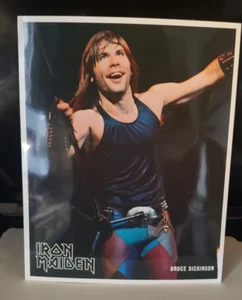 Vintage 1984 Iron Maiden Holdings 8 Zoll x 10 Zoll Bruce Dickison Foto Serie D Druck 1 - Bild 1 von 2
