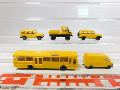 5x wiking H0 1:87 Post Dbp-Modell MB: Unimog + G - Class etc, Mint #CK960-0, 5 - Image 1 of 4