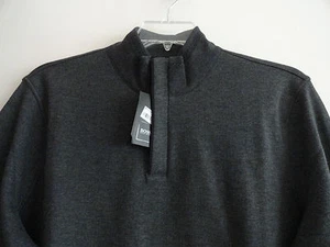 NWT HUGO BOSS "PICENO 26" MEN'S REGULAR FIT HALF ZIP SWEATER GRAY $145+ - Picture 1 of 8