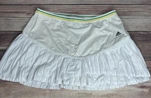 NWOT Adidas Stella Mccartney Barricade Tennis Skirt Skort Girls 164-Large White - Picture 1 of 10