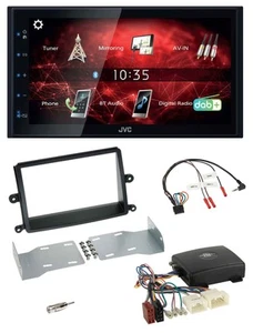 JVC DAB USB Bluetooth 2DIN Lenkrad Autoradio für Mitsubishi L200 08-15 Kit - Bild 1 von 7