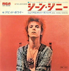 David Bowie The Jean Genie Japan 7" Vinyl EP RCA SS-2235 - Imagen 1 de 2